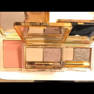 Este Lauder Blush and Two eyeshadows.